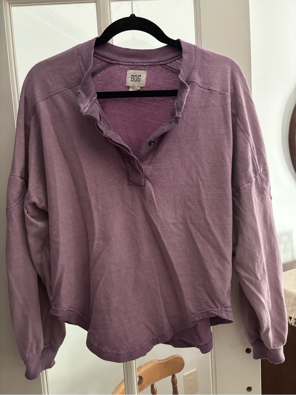 BDG Long Sleeve Henley